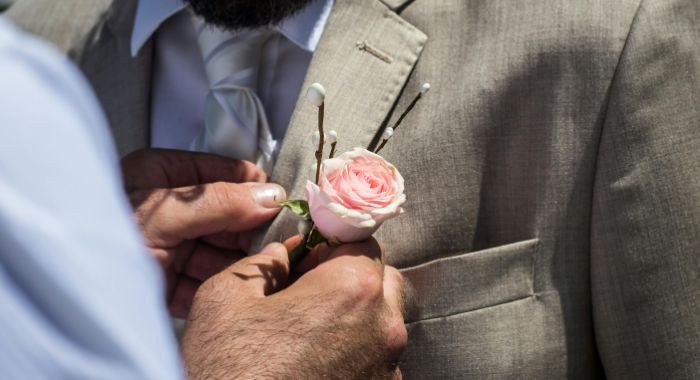 Floral Lapel Pin 