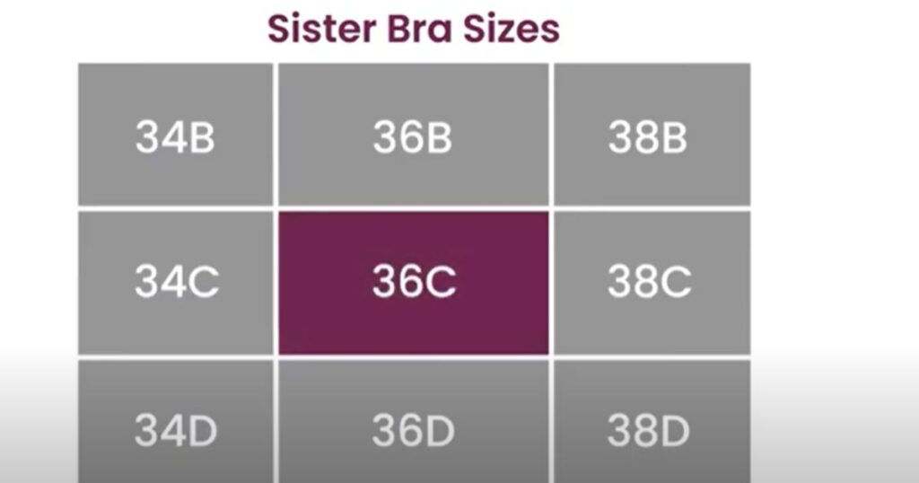 Bra Sister Sizes