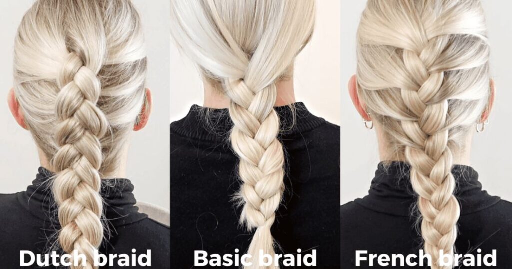 French Braid Vs Regular Braid