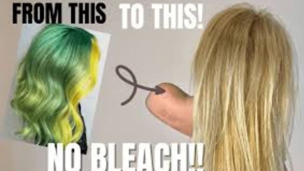 How to remove dye from hair?