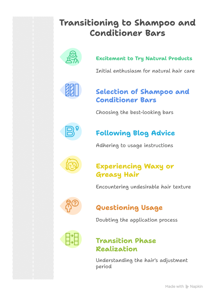 Transitioning to Shampoo and Conditioner Bars